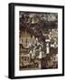 Frescoes in Royal Chapel, Grand Palace, Bangkok, Thailand-null-Framed Giclee Print