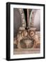 Frescoes in the Camera della Badessa-Correggio-Framed Art Print