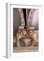 Frescoes in the Camera della Badessa-Correggio-Framed Art Print