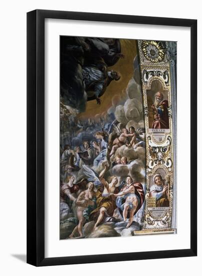 Frescoes in the Chapel of the Guardian Angel, 1627-1629-Tanzio da Varallo-Framed Giclee Print