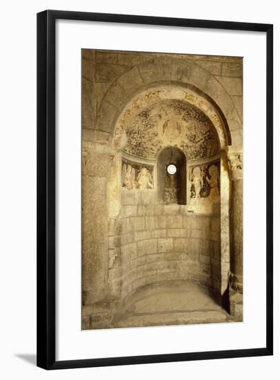 Frescoes of Central Apse, Church of San Fedele-null-Framed Giclee Print