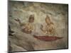 Frescoes of Cloud Maidens on the Rock at Sigiriya, Dating from the 5th Century AD, Sri Lanka-David Beatty-Mounted Photographic Print