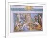 Frescoes of Gallery in Villa Chigi, Rome-Pietro da Cortona-Framed Giclee Print