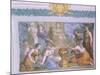 Frescoes of Gallery in Villa Chigi, Rome-Pietro da Cortona-Mounted Giclee Print