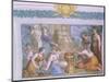 Frescoes of Gallery in Villa Chigi, Rome-Pietro da Cortona-Mounted Giclee Print