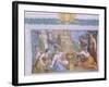 Frescoes of Gallery in Villa Chigi, Rome-Pietro da Cortona-Framed Giclee Print