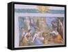 Frescoes of Gallery in Villa Chigi, Rome-Pietro da Cortona-Framed Stretched Canvas