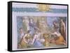 Frescoes of Gallery in Villa Chigi, Rome-Pietro da Cortona-Framed Stretched Canvas