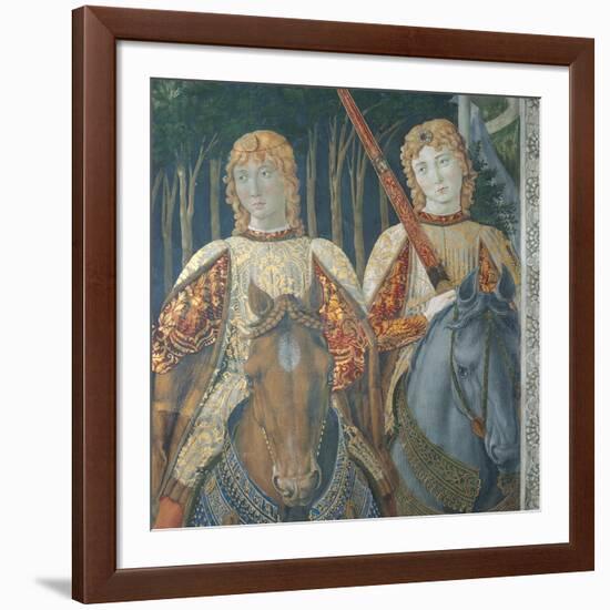 Frescoes of the Chapel of the Magi-Benozzo Gozzoli-Framed Giclee Print