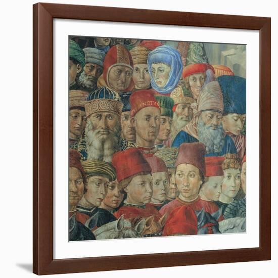 Frescoes of the Chapel of the Magi-Benozzo Gozzoli-Framed Giclee Print