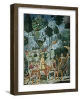 Frescoes of the Chapel of the Magi-Benozzo Gozzoli-Framed Giclee Print