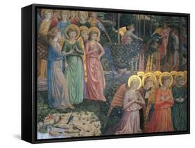Frescoes of the Chapel of the Magi-Benozzo Gozzoli-Framed Stretched Canvas