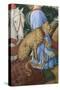 Frescoes of the Chapel of the Magi-Benozzo Gozzoli-Stretched Canvas