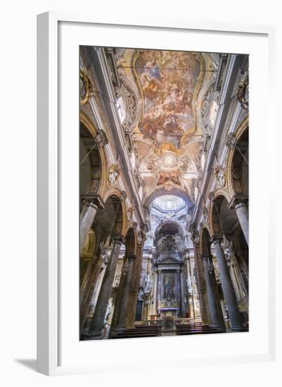 Frescoes on the Ceiling at the Church of San Matteo-Matthew Williams-Ellis-Framed Photographic Print