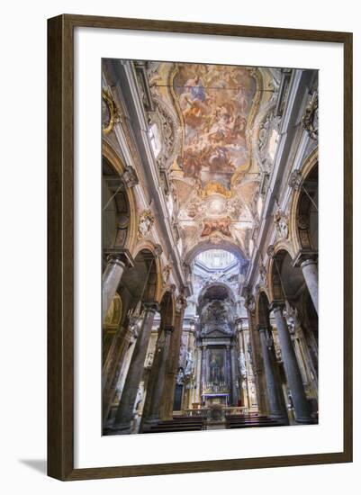 Frescoes on the Ceiling at the Church of San Matteo-Matthew Williams-Ellis-Framed Photographic Print