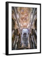 Frescoes on the Ceiling at the Church of San Matteo-Matthew Williams-Ellis-Framed Photographic Print