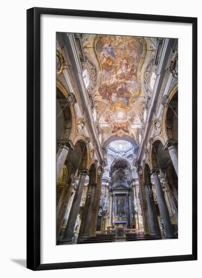 Frescoes on the Ceiling at the Church of San Matteo-Matthew Williams-Ellis-Framed Photographic Print
