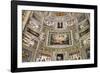 Frescoes on the ceiling of the Gallery of Maps, Vatican Museum, Rome, Lazio-Godong-Framed Photographic Print