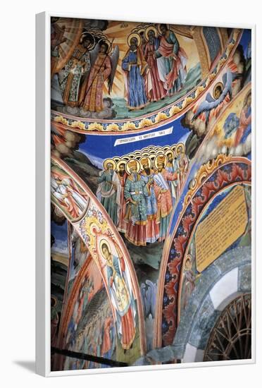 Frescoes, Rila Monastery-null-Framed Photographic Print