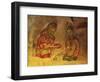 Frescoes, Sigiriya (Lion Rock), UNESCO World Heritage Site, Sri Lanka, Asia-Jochen Schlenker-Framed Photographic Print