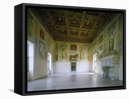 Frescoes-Giulio Romano-Framed Stretched Canvas