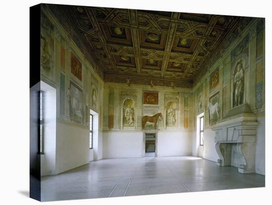 Frescoes-Giulio Romano-Stretched Canvas