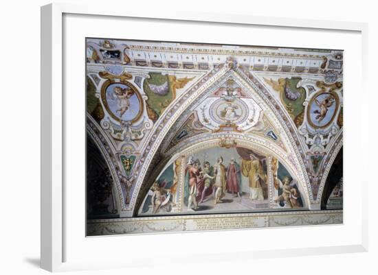 Frescoes-Matteo Rosselli-Framed Giclee Print