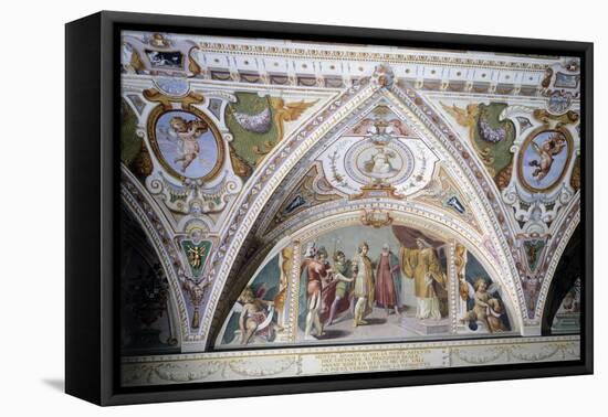 Frescoes-Matteo Rosselli-Framed Stretched Canvas