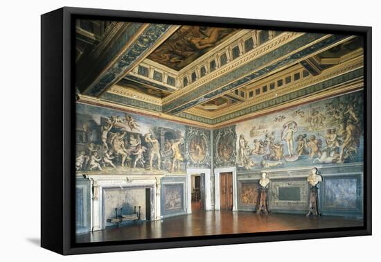 Frescoes-Giorgio Vasari-Framed Stretched Canvas