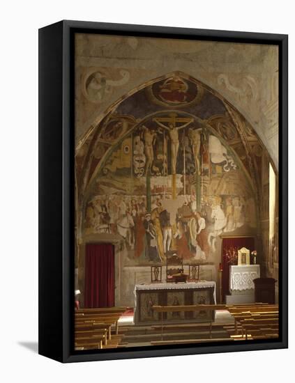 Frescoes-Giovanni Pietro Da Cemmo-Framed Stretched Canvas