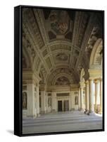 Frescoes-Giulio Romano-Framed Stretched Canvas