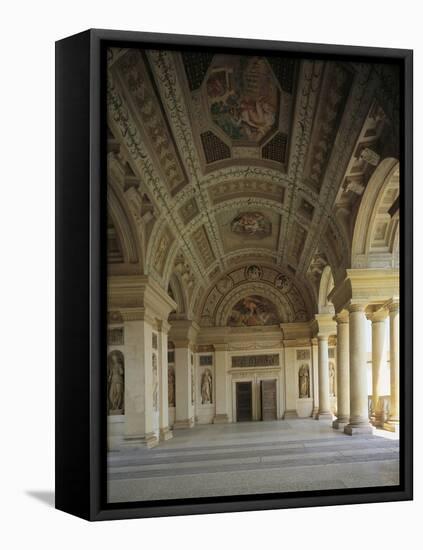 Frescoes-Giulio Romano-Framed Stretched Canvas