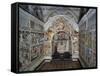 Frescos, 1491, in Notre-Dame Des Fontaines Chapel, La Brigue, France-Giovanni Canavesio-Framed Stretched Canvas