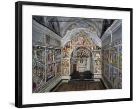 Frescos, 1491, in Notre-Dame Des Fontaines Chapel, La Brigue, France-Giovanni Canavesio-Framed Giclee Print