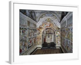 Frescos, 1491, in Notre-Dame Des Fontaines Chapel, La Brigue, France-Giovanni Canavesio-Framed Giclee Print