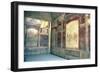 Frescos in the Tablinium, House of Livia, 1st Century AD-null-Framed Giclee Print