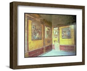 Frescos on the Walls of the Pantheus Room, House of the Vettii, 1st Century AD-null-Framed Giclee Print