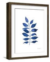 Fresh and Blue IV-Farida Zaman-Framed Art Print