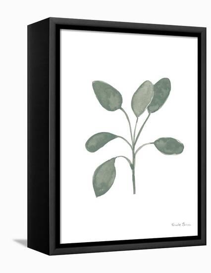 Fresh and Green VII Dark-Farida Zaman-Framed Stretched Canvas