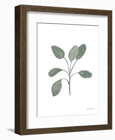 Fresh and Green VII Dark-Farida Zaman-Framed Art Print