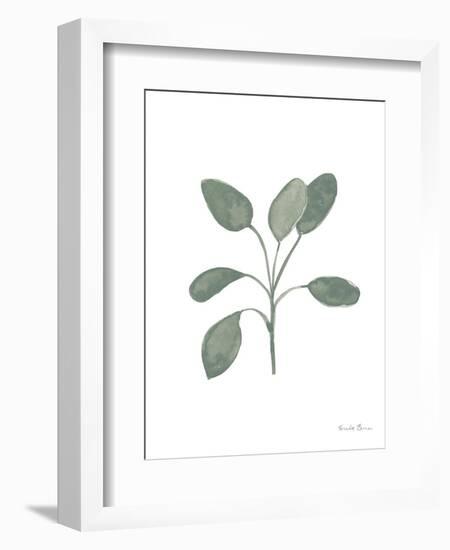 Fresh and Green VII Dark-Farida Zaman-Framed Art Print