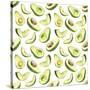 Fresh and Tasty Avocados-Maria Mirnaya-Stretched Canvas