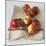 Fresh Apples on Linen Cloth with Peeler-Michael Paul-Mounted Photographic Print