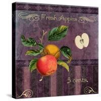 Fresh Apples-Mindy Sommers-Stretched Canvas