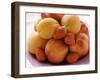 Fresh Apricots, Nectarines and Strawberries on Plate-Foodcollection-Framed Photographic Print