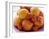 Fresh Apricots, Nectarines and Strawberries on Plate-Foodcollection-Framed Photographic Print