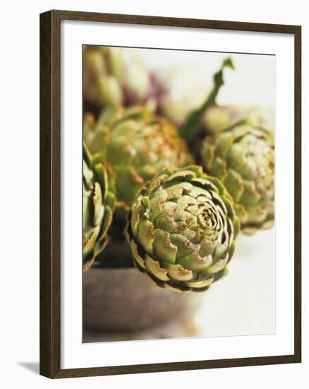 Fresh Artichokes-Debi Treloar-Framed Photographic Print