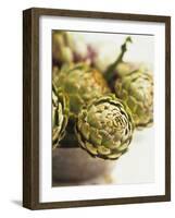 Fresh Artichokes-Debi Treloar-Framed Photographic Print