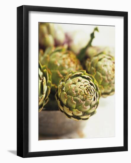 Fresh Artichokes-Debi Treloar-Framed Photographic Print