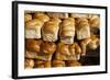 Fresh Baked Bread in Tel Aviv's Carmel Market-Richard T. Nowitz-Framed Photographic Print